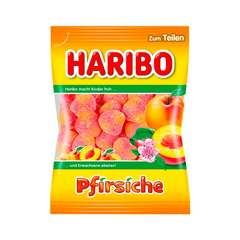 Жувальні цукерки Haribo Pfirsiche 175г