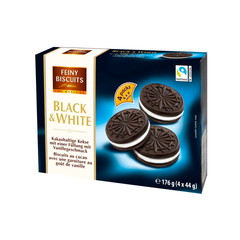Печиво Подвійне з молочною начинкою 176г Feiny Biscuits
