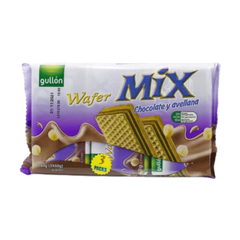 Вафлі GULLON MIX Chocolate-Avellana шоколад+горіх 180г