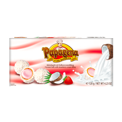 Вафельні кульки Полуниця Papagena 120г