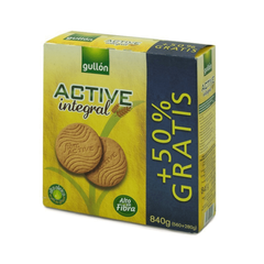 Печиво GULLON Active integral цільнозернове 840г