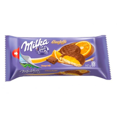 Печиво Milka Choco Jaffa Апельсин 147г