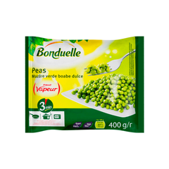 Зелений горошок на пару Bonduelle 400г