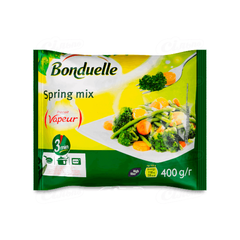 Овочева суміш "Весняна" на пару Bonduelle 400г