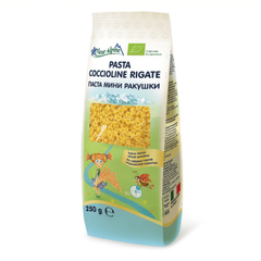 Паста COCCIOLINE RIGATE (Міні РАКУШКИ) 250г