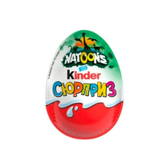 Яйце Kinder Surprise Natoons 20гр