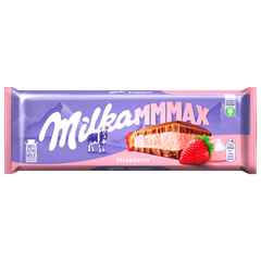 Шоколад Мілка Strawberry mmMax 300г