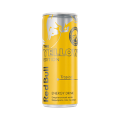Енергетичний напій Red Bull Yellow Edition Банка 250мл