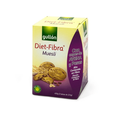 Печиво GULLON Diet fibra muesli 450г