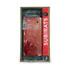 Хамон Subirats JAMON Serrano gas нарізка 100г