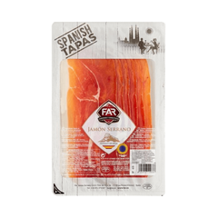 Хамон нарізка FAR, Jamon Serrano, 250 г