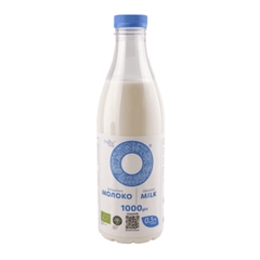 Молоко органічне знежирене 0,5%, 1000 гр.