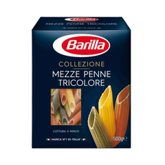 Маккарони MEZZE PENNE TRICOLORE 500г