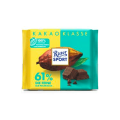 Шоколад Ritter Sport Какао 61% 100г