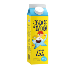 Молоко 2,5% "Молокія Казкове" 870г