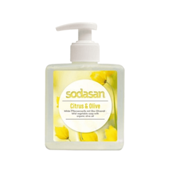 Органічне Мило Citrus-Olive рідке, бактерицидне, з цитрусовою та оливковою оліями 300мл