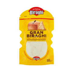 Сир пармезан Гран Бірахі тертий 32% Biraghi 100г