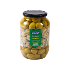 Оливки зелені Manzanilla з/к з ароматом анчоуса Diamir 835гр