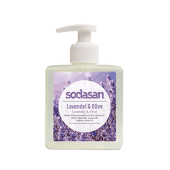 Органічне Мило Lavender-Olive рідке, заспокійливе, з лавандовою та оливковою оліями 300мл