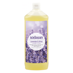Органічне Мило Lavender-Olive рідке, заспокійливе, з лавандовою та оливковою оліями 1л