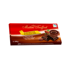 Шоколад чорний Maitre Truffout's 100г