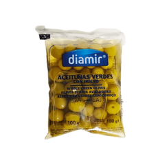 Оливки зелені з кісточкою Diamir 180г
