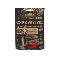 Сир сушений спінений "Сулугуні з перцем" snEco 30г