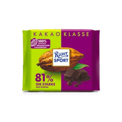 Шоколад Ritter Sport Какао 81% 100г