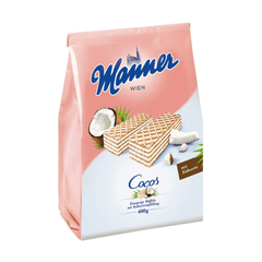 Вафлі Manner Coconut Cream з кокосовим кремом 400г