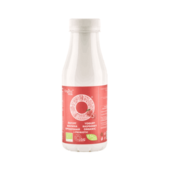 Йогурт органічний питний "Малина" (з пробіотиком) 2,5%, 300г