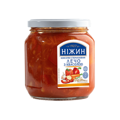 Лечо з квасолею 450г