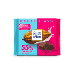 Шоколад Ritter Sport Какао 55% 100г
