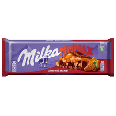 Шоколад Мілка Almond & Caramel mmMax 300гр