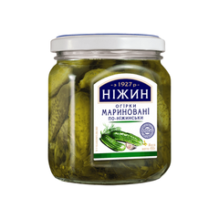 Огірки мариновані по-ніжинськи 450г