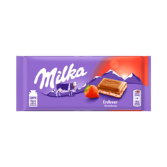 Шоколад Мілка молочний Strowberry 100г