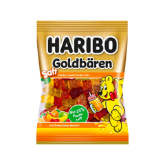 Жувальні цукерки Haribo Goldbaren Saft 160г