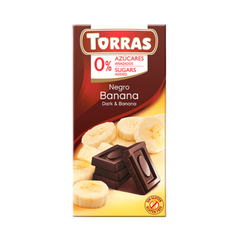 Шоколад Чорний з бананом 75г