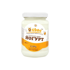 Йогурт без наповнювача 2,5% 180г