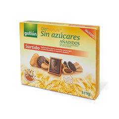 Печиво GULLON без цукру Deit nature асорті 319г