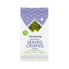Водорослі морські хрустки органічні Clearspring 4г