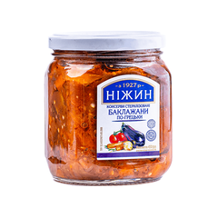 Баклажани по-грецьки Ніжин 450г