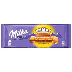 Шоколад Мілка Choco & biscuit mmMax 300г
