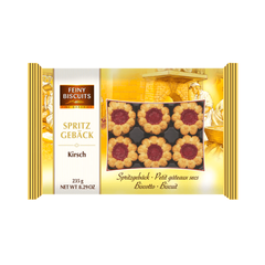Печиво здобне хрустке з вишнею 450г Feiny Biscuits