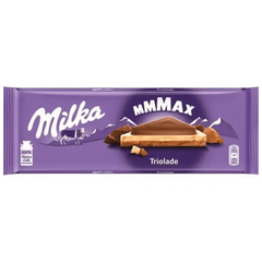 Шоколад Мілка Mandel Triolade mmMax 300гр