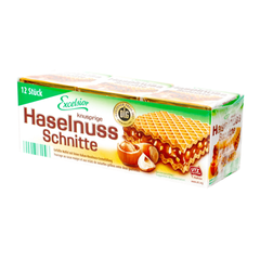 Вафлі Excelsior Haselnuss (горіх) 250г