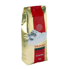 Кава в зернах Swisso Kaffee Crema 100% Arabica 1000г