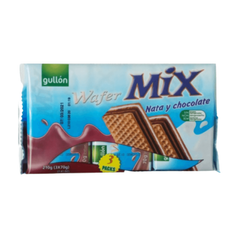 Вафлі GULLON MIX Nata-Chokolate шоколад 180г